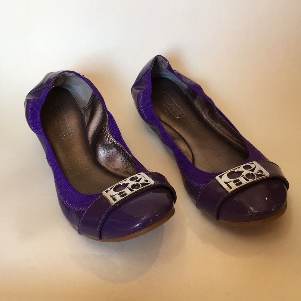 Coach ballet flats